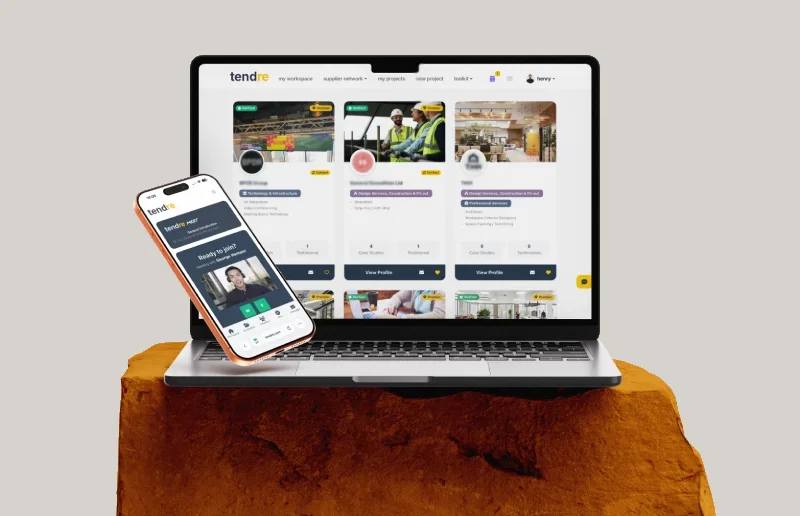 tendre supplier network